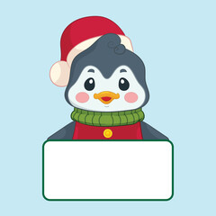 cute penguin