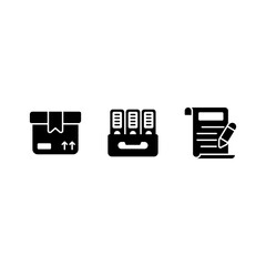 Business and Finance Related Vector Icon. mobile apps, interface design: business, finance