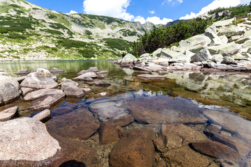 Landscape of The Long Lake, Pirin Mountain, Bulgaria