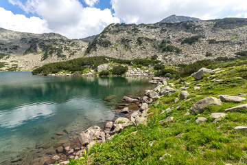 Landscape of The Long Lake, Pirin Mountain, Bulgaria