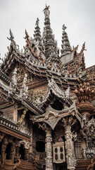 The temple of the truth in Pattaya, Thailand