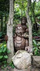 Fototapeta na wymiar The temple of the truth in Pattaya, Thailand