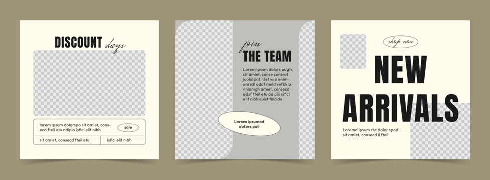 Dima instagram post template
