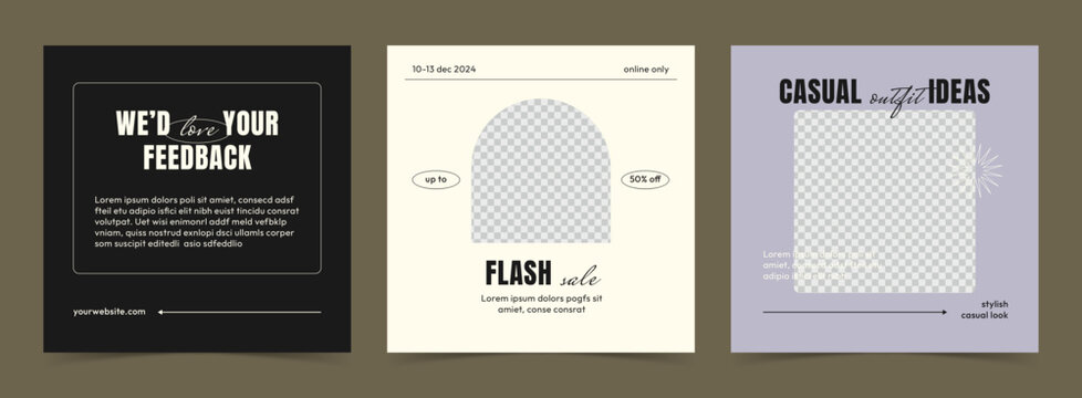 Dima instagram post template