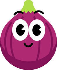 Fototapeta premium Figs face cute 