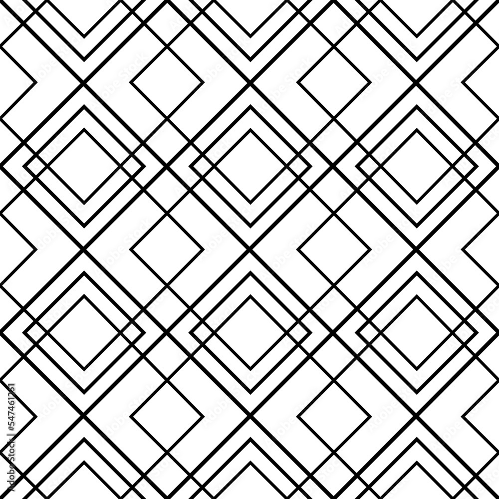 Poster geometric background. black and white texture. seamless pattern. stylish abstract geometric with bol