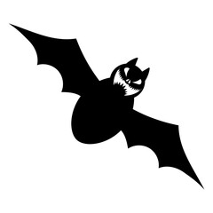 Scary Face Bat