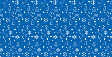 sfondo, pattern, natale, addobbi, 