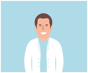 Medicine doctor from hospital, therapist logo design. Surgeon, physician, paramedic health сare сoncept. Medical doctor, clinic, medicine hospital illustration vector design and illustration.

