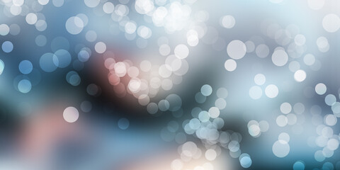 glowing lights abstract bokeh background