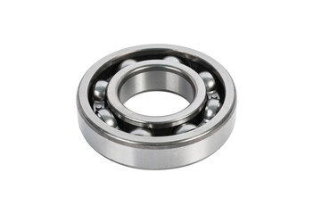 Ball Bearings isolated on white background. Spare parts catalog.