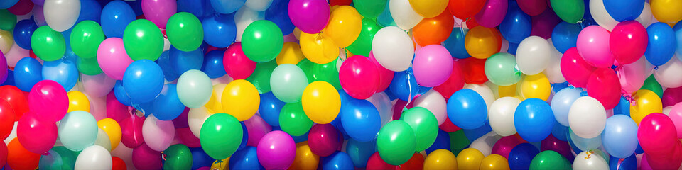 Fototapeta na wymiar multi-colored balloon background
