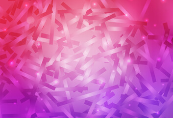 Light Purple, Pink vector template with repeated sticks.