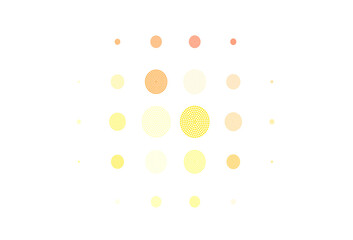 Light Red, Yellow vector background with bubbles.