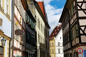 Fototapeta premium Bamberg Dominikanerstraße