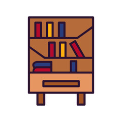 Bookcase Icon