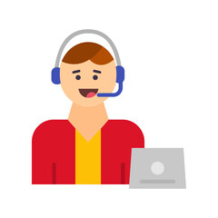 Customer Service Agent Icon