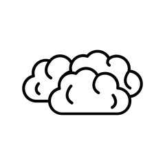 Fluffy Cloud Icon