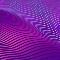 Purple gradient background with wavy shaded lines.
