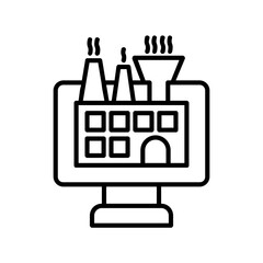 Digital Factory Icon