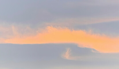 sunset in the mountains