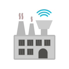 Smart Factory Icon