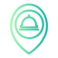 Fototapeta premium restaurant icon