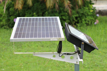 LED bulbs and solar panels