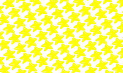 yellow stars pattern background illustration