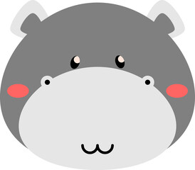 hippo animal png