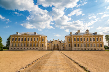 Rundale Palace in Latvia