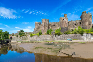 Conwy Castle in Wales