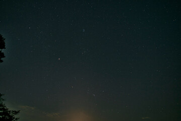 晩秋の星空