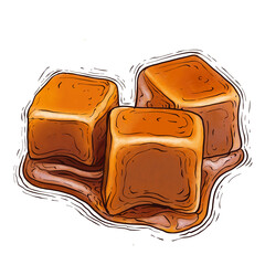 Butterscotch illustration