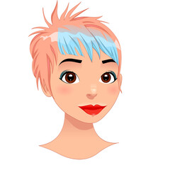 fashion female avatars