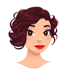 fashion female avatar