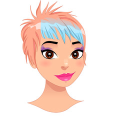 fashion female avatars