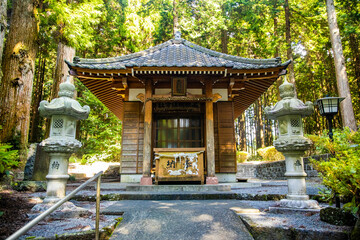 Murayama Sengen Shrine ancient building in Japan