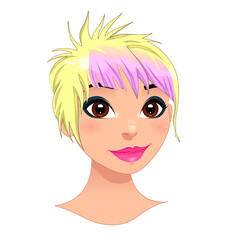 fashion female avatars