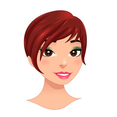 Fashion female avatars