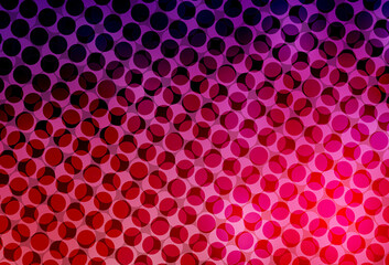 Dark Purple, Pink vector layout with circle shapes.