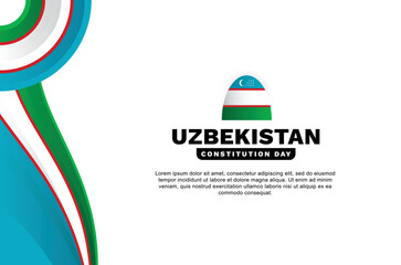 Uzbekistan Constitution Day Background Event