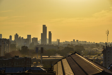 atardecer con sol amanecer cielo