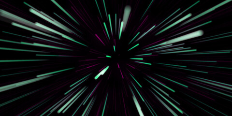 Fototapeta premium Hyper Space