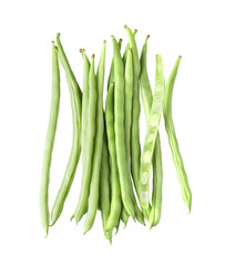 Long beans isolated on transparent png