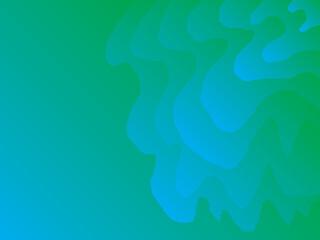 Blue and green abstract gradient vector background illustrations for wallpaper, print, decoration, and many more