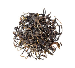 Dry tea isolated on transparent png