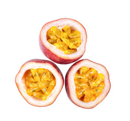 Passion fruit isolated on transparent png