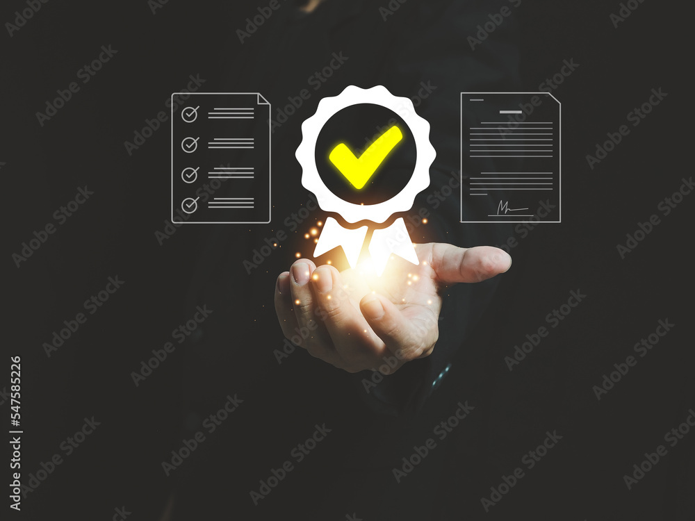 Poster iso certification quality assurance standards and certification business of auditing to meet the sta