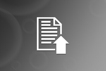 Upload document icon